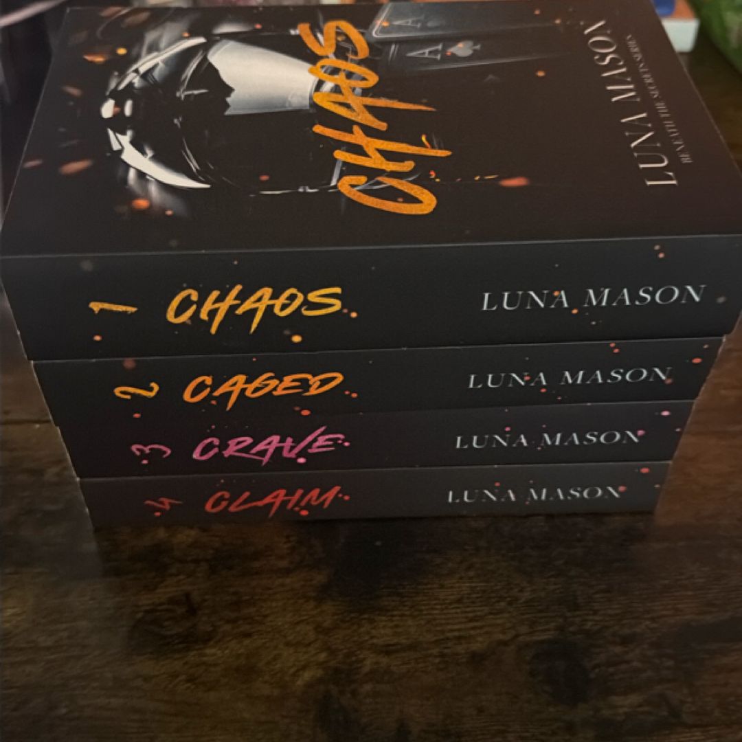 Luna Mason Special Edition Beneath the Secrets Series: Claim, Crave, Caged,  Chaos