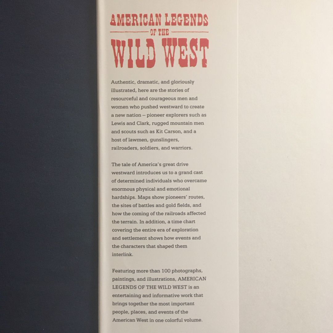 American Legends of the Wild West