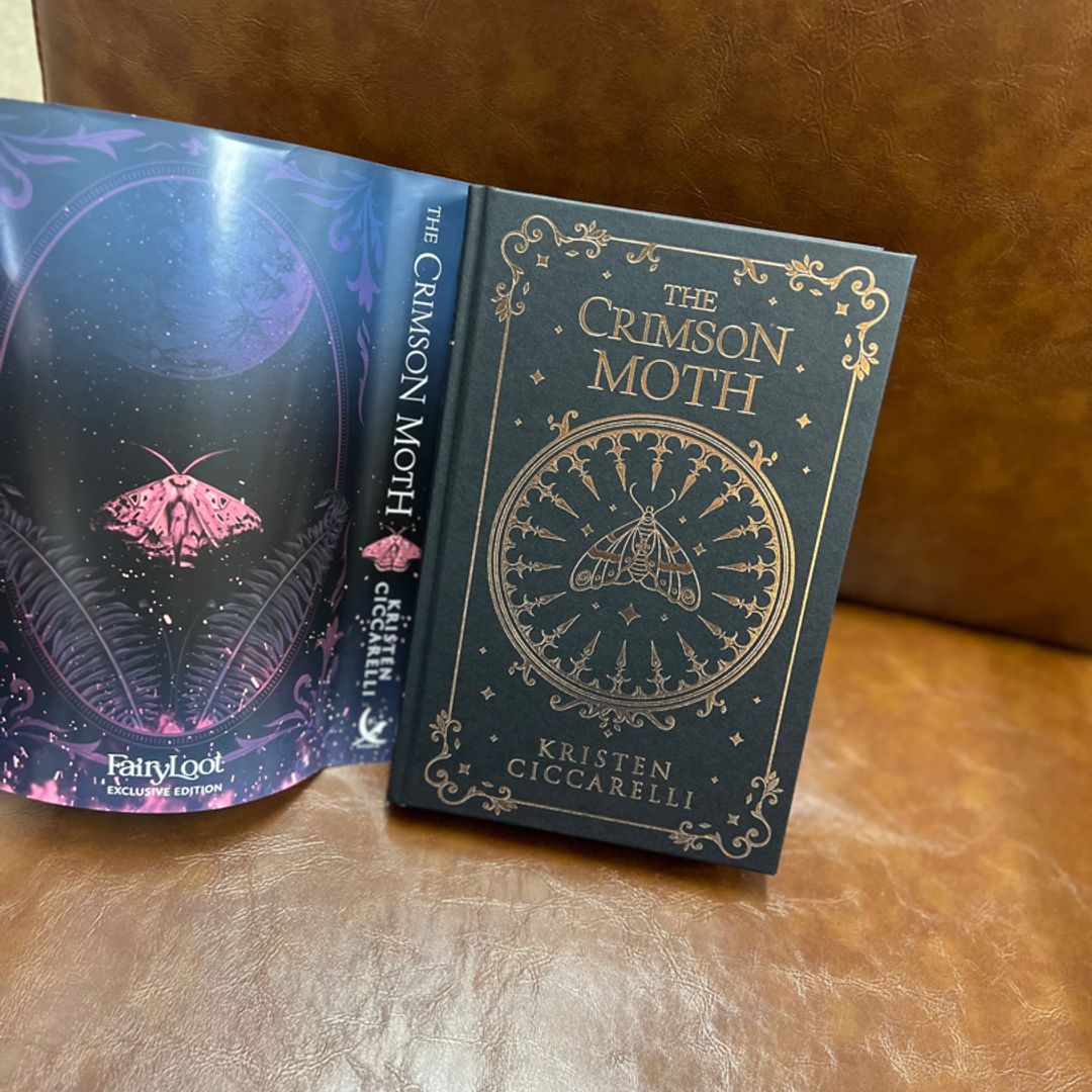 The Crimson Moth Fairyloot Exclusive by Kristin Ciccarelli, Hardcover
