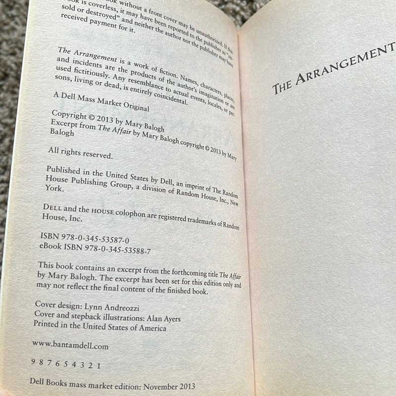 The Arrangement (stepback)