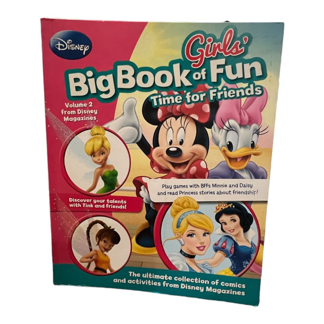 Disney Girls' Big Book of Fun Time for Friends