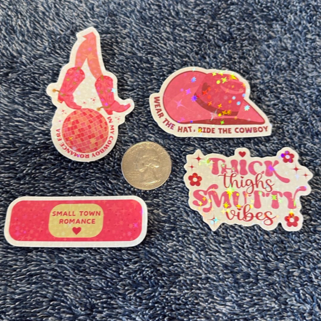 ‘Cowgirl’ Bookish Stickers