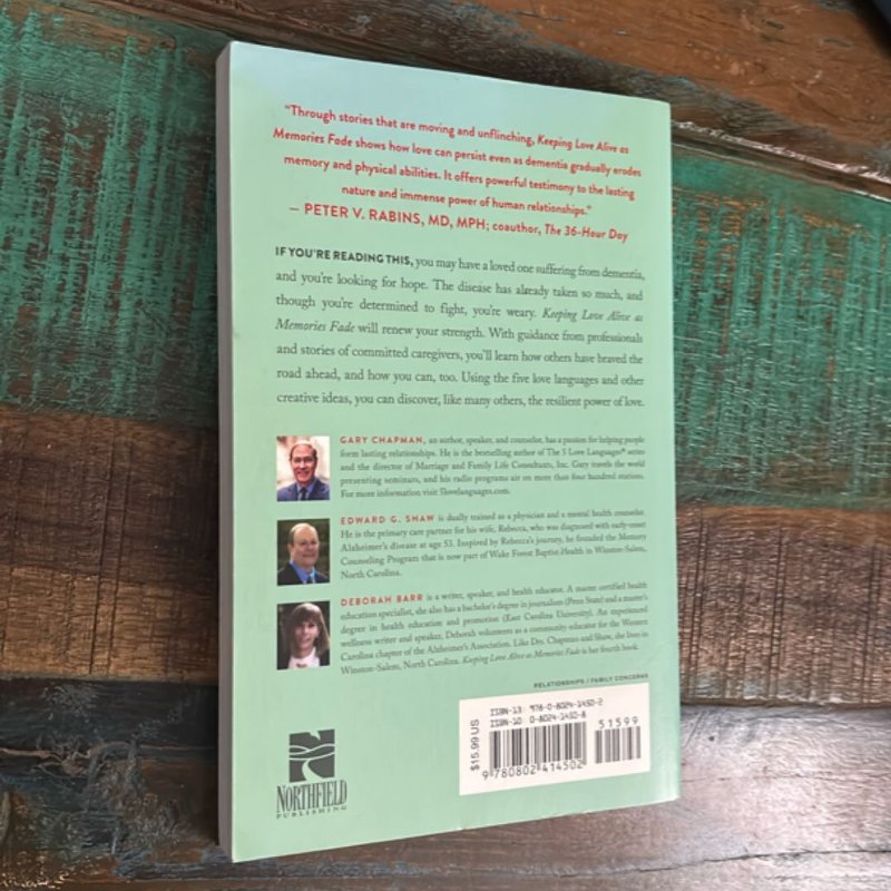 Keeping Love Alive As Memories Fade