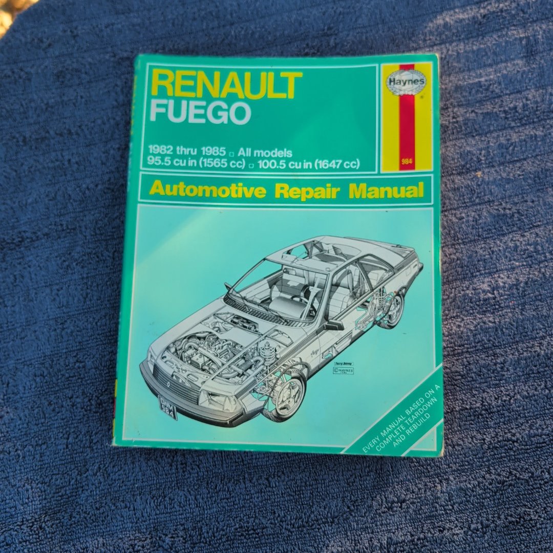 Renault Fuego repair manual