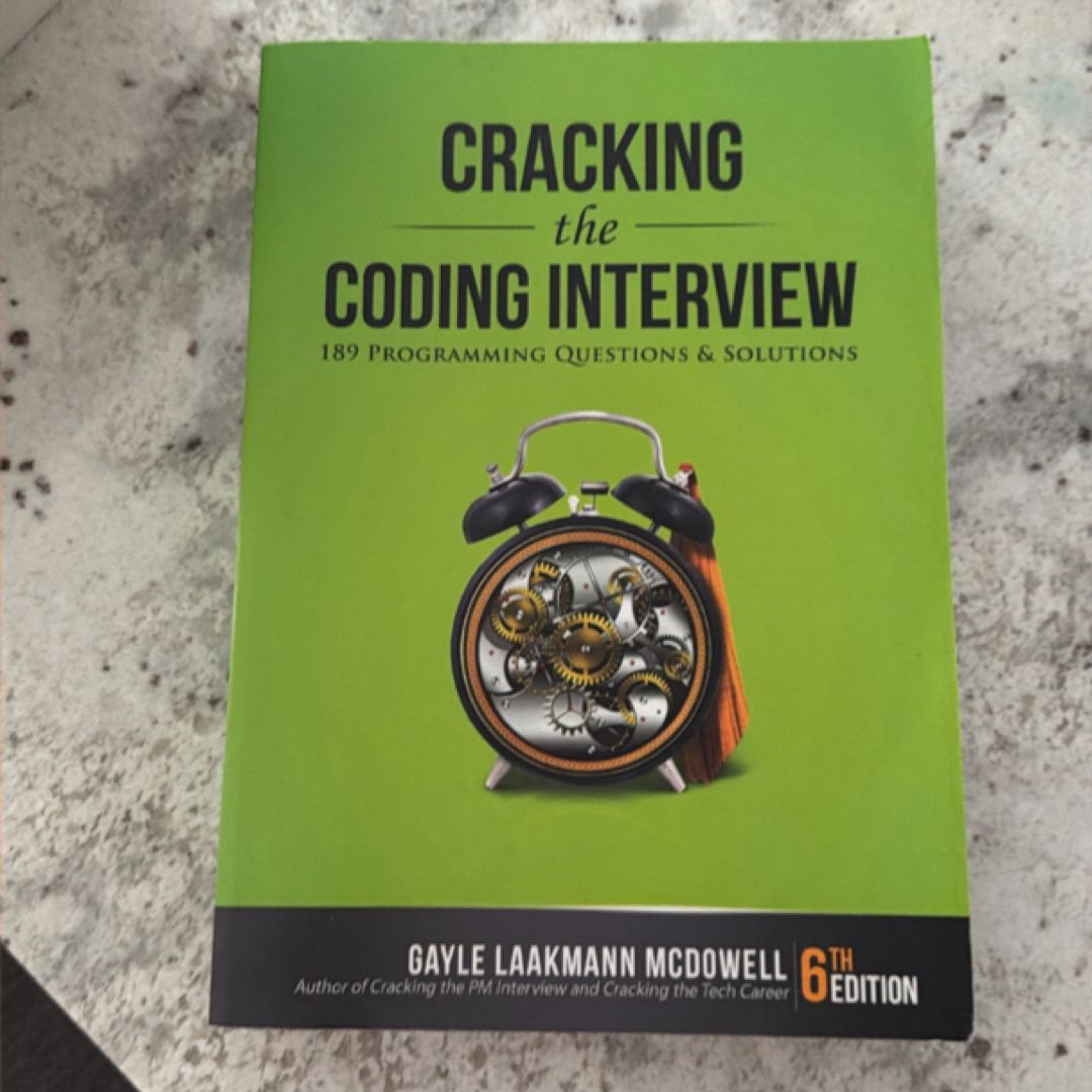 Cracking the Coding Interview