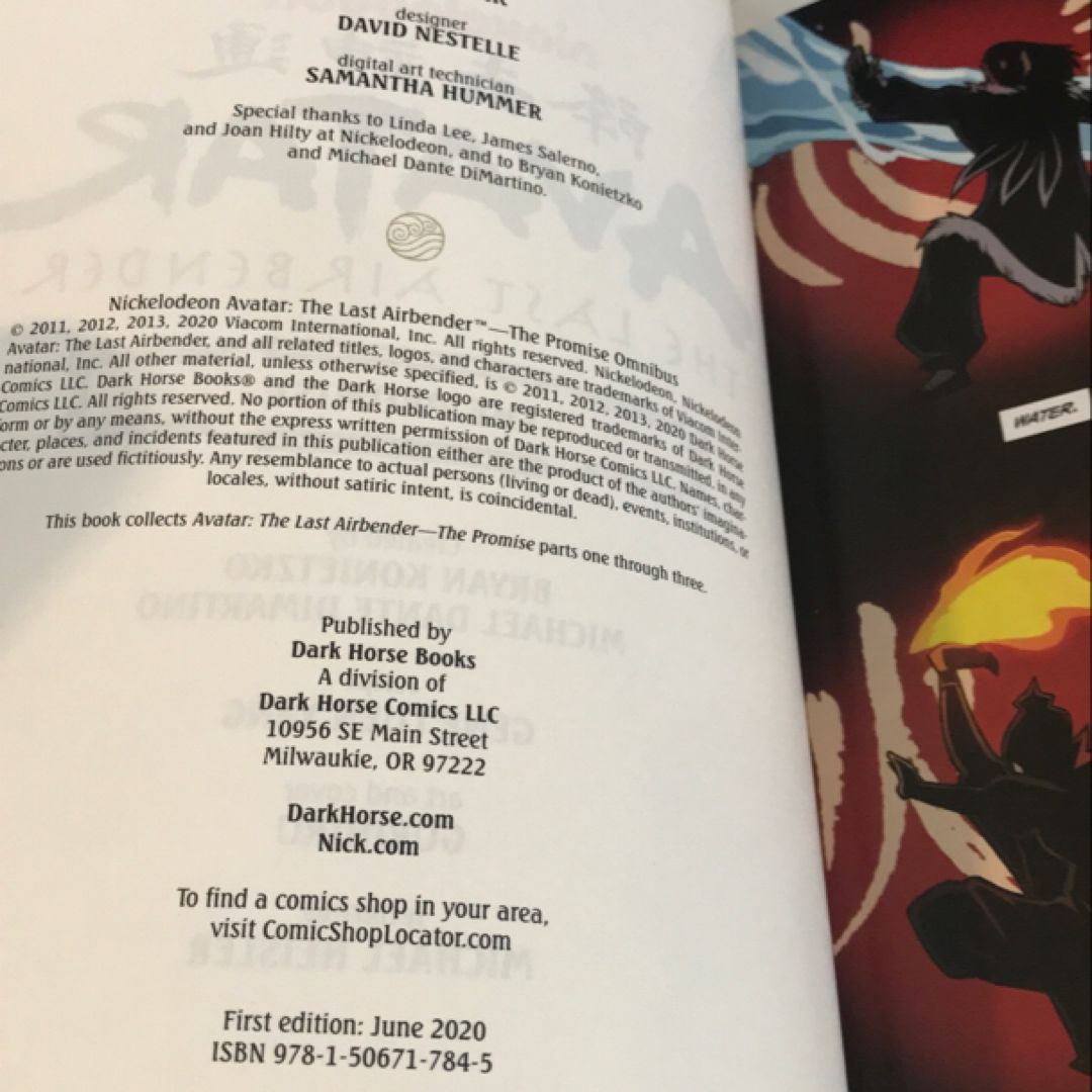 Avatar: the Last Airbender--The Promise Omnibus