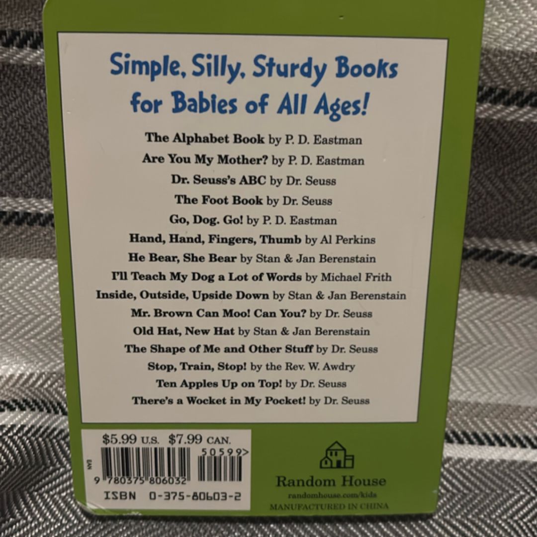 The Alphabet Book by P. D. Eastman