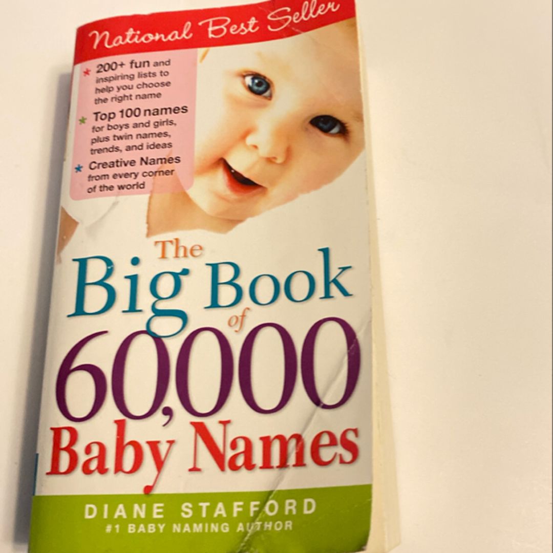 The Big Book of 60,000 Baby Names