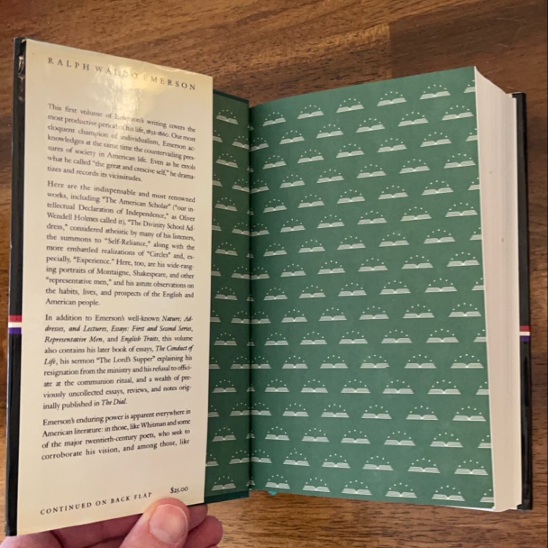 Ralph Waldo Emerson: Essays and Lectures (LOA #15)