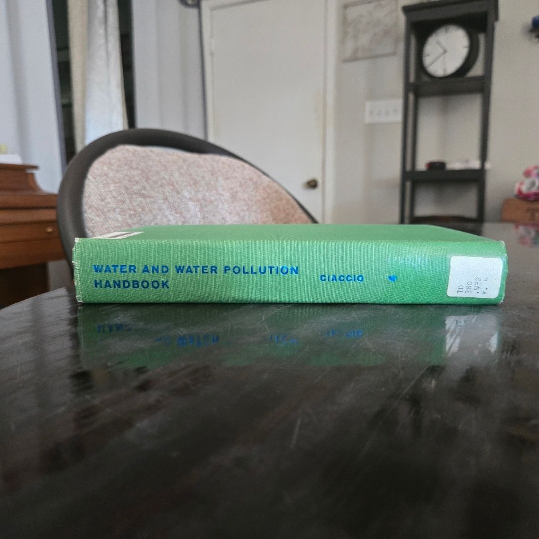 Water and Water Pollution Handbook