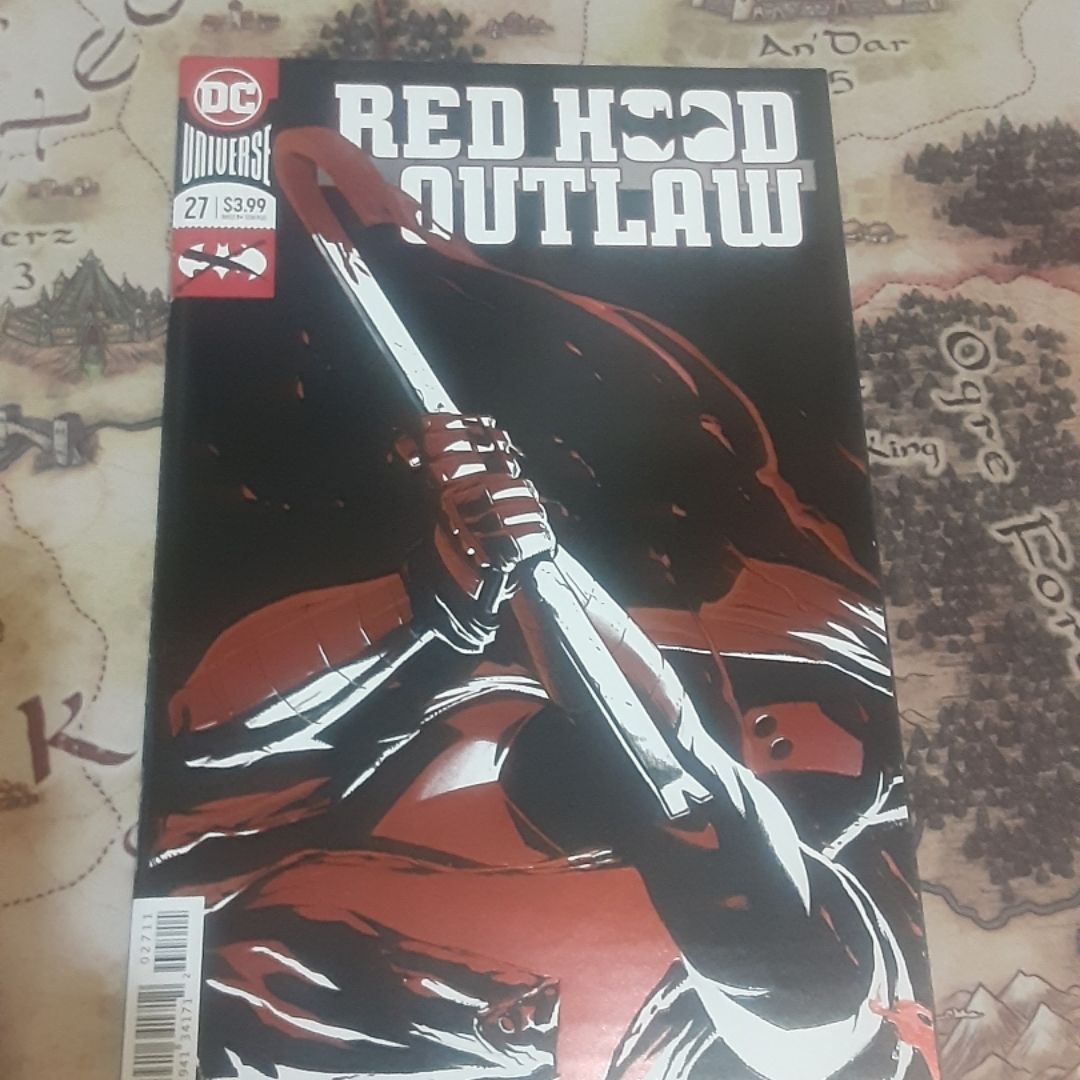 Red Hood Outlaw #27 Shiny foil cover comic book very good shape 