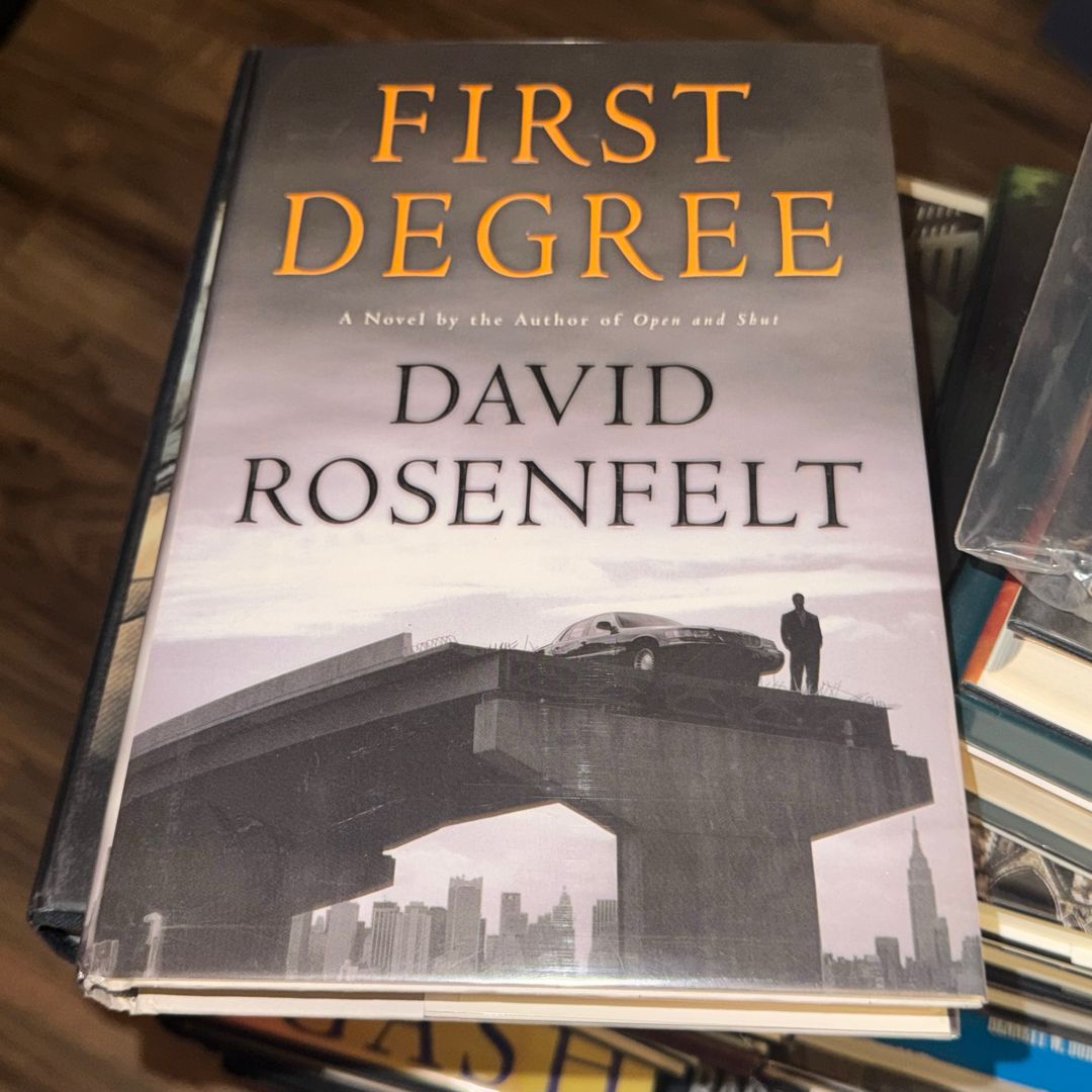 First Degree by David Rosenfelt