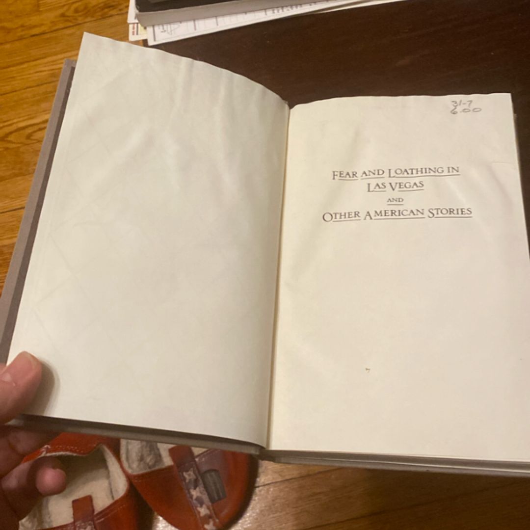 Fear and Loathing in Las Vegas and Other American Stories