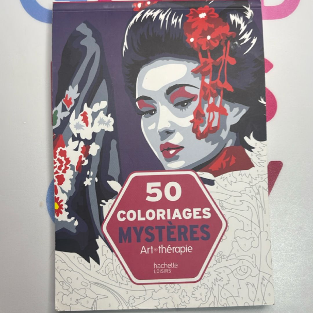 50 coloriages mystères