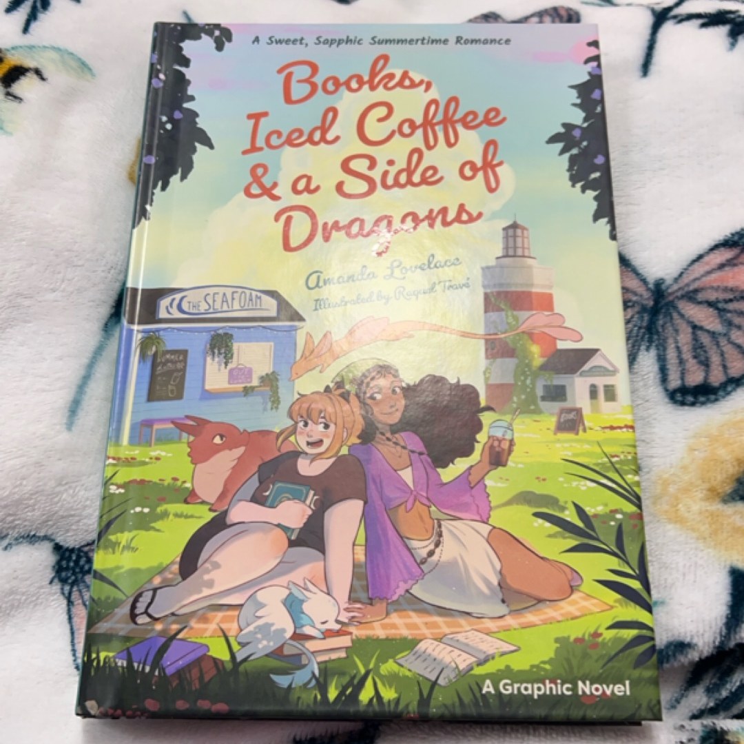Books, Iced Coffee and a Side of Dragons: a Graphic Novel