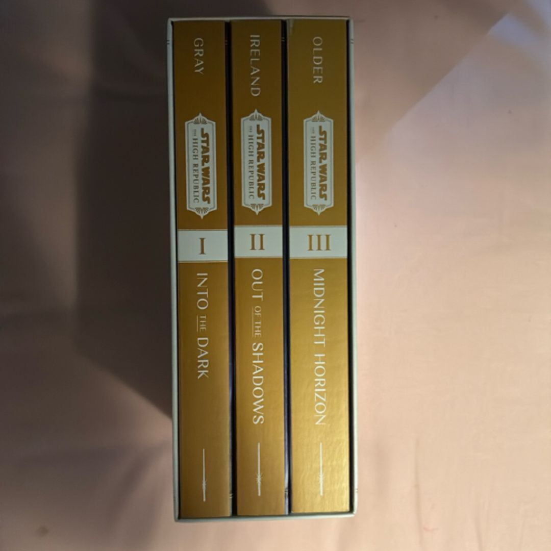Star Wars: the High Republic: Light of the Jedi YA Trilogy Paperback Box Set