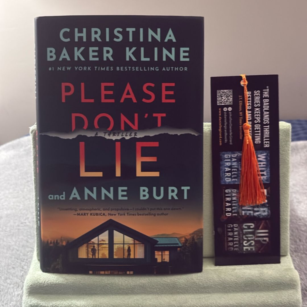 Please Don't Lie (with a bookmark)