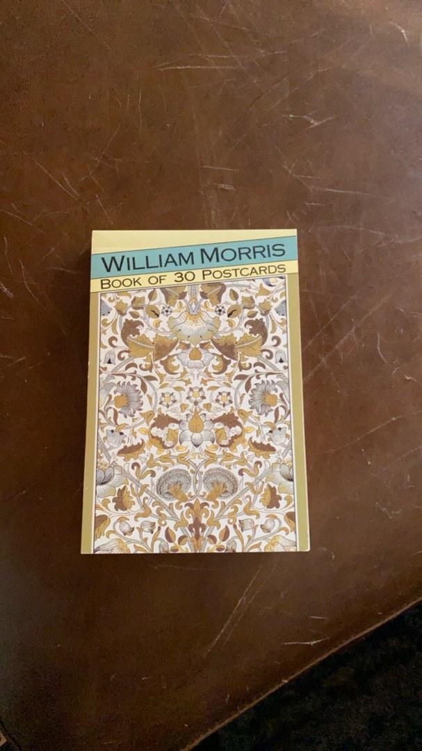 William Morris Book of 30 Postcards