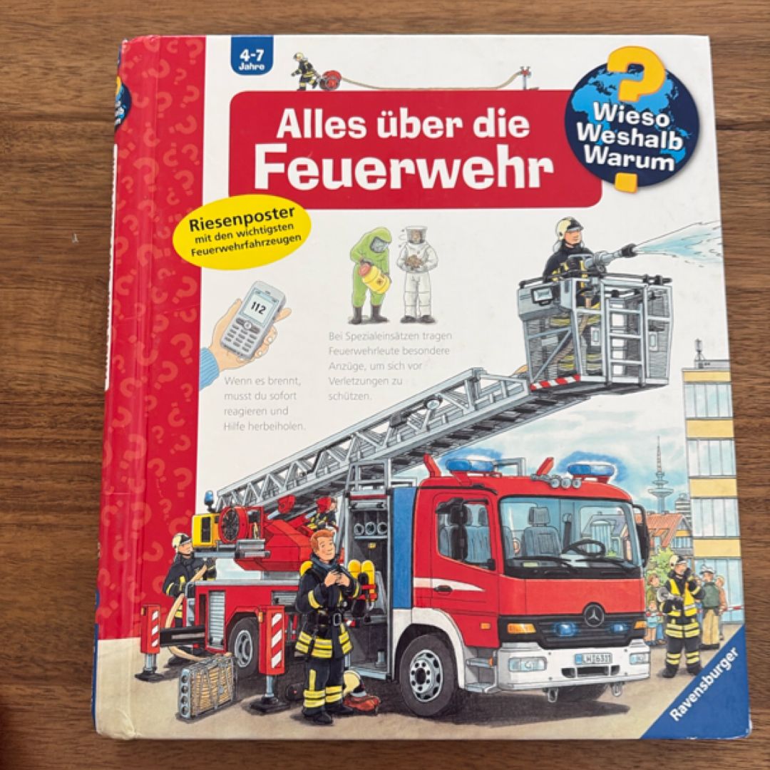 Alles über die Feuerwehr 