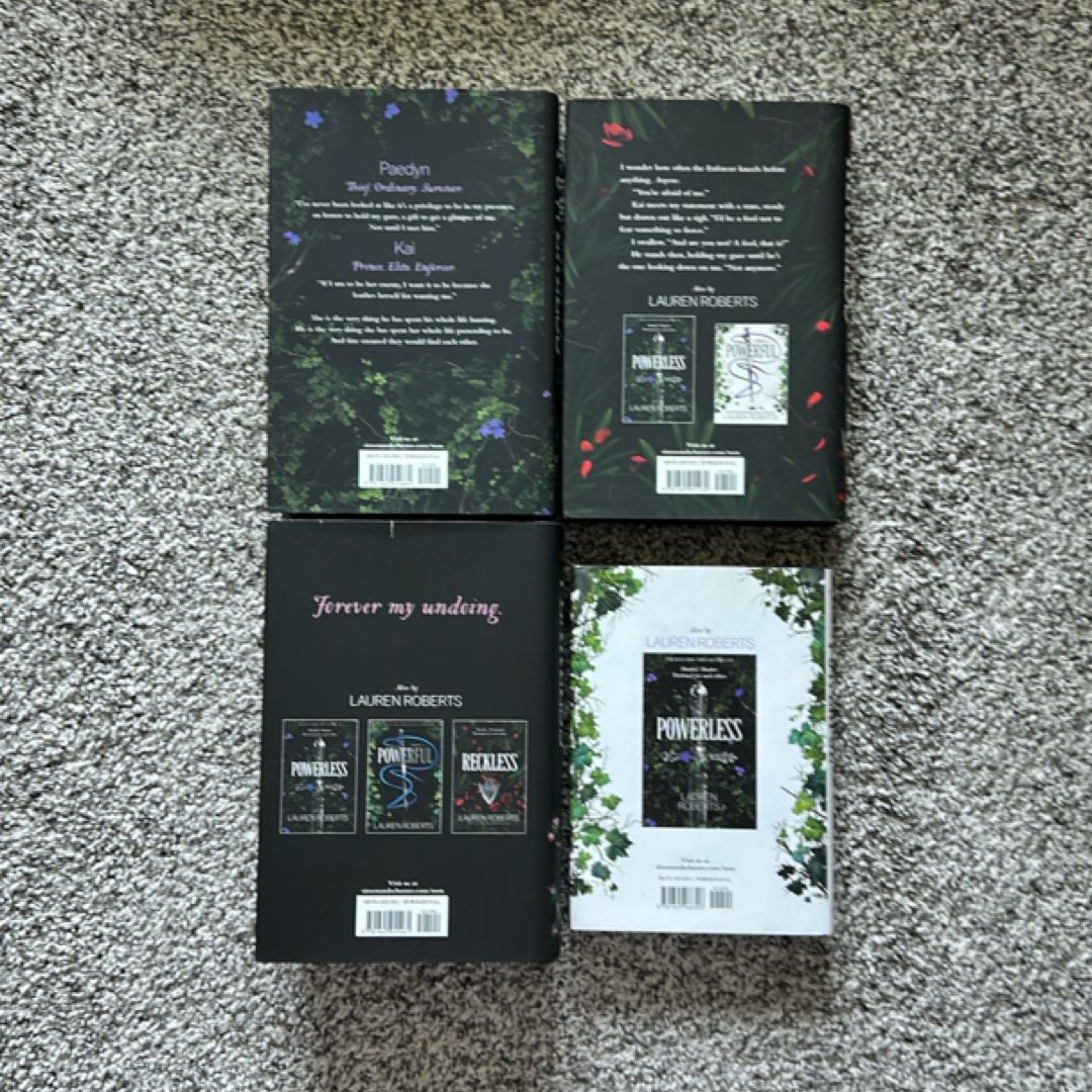 Powerless Set by Lauren Roberts, Hardcover | Pangobooks