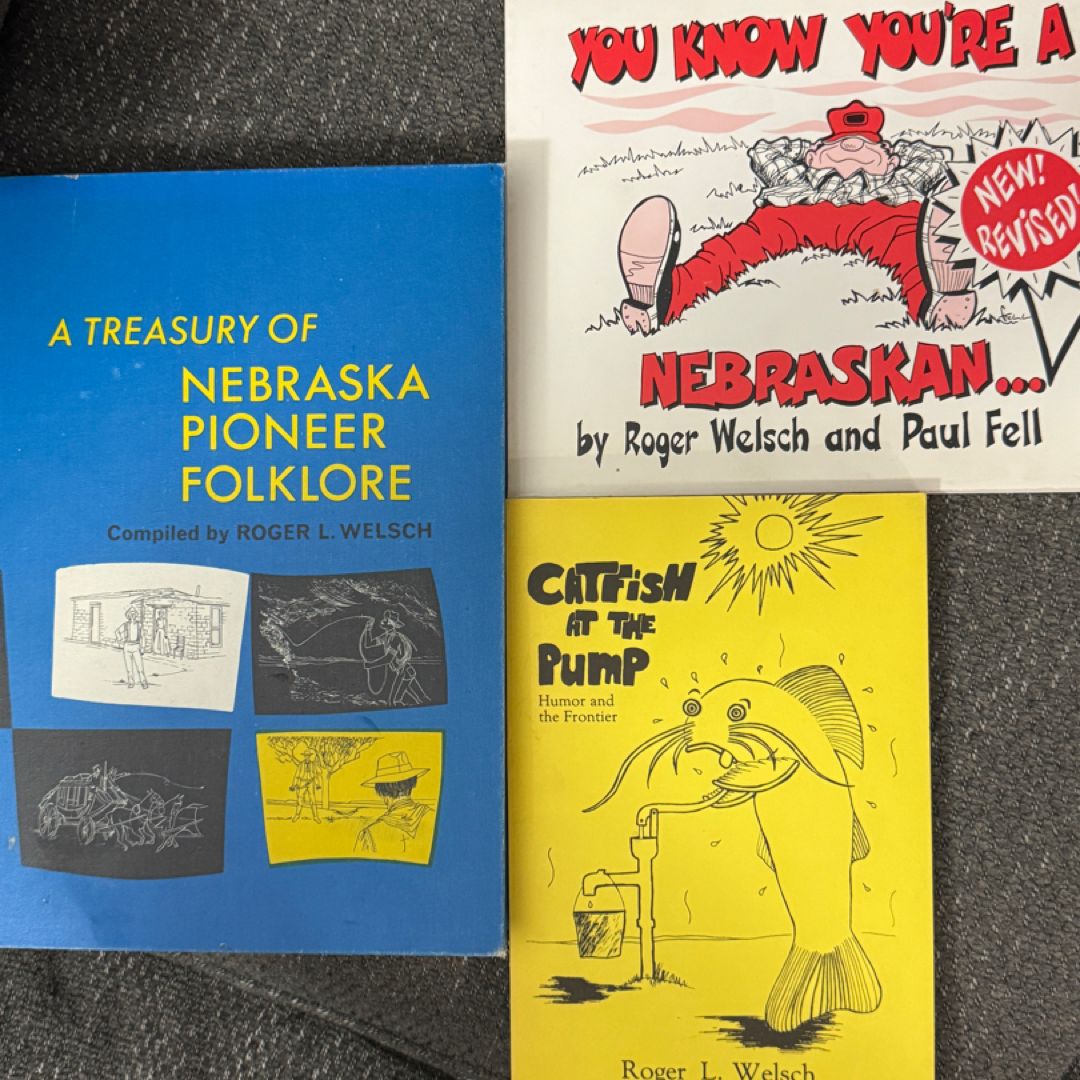 Roger Welsch Nebraska Classics-3-Book Bundle