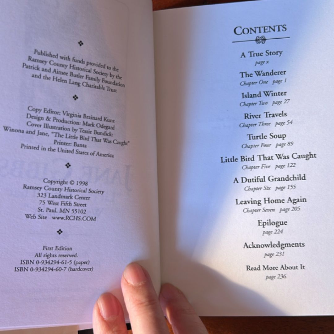 Jane Gibbs, "Little Bird That Was Caught" (1st Ed)