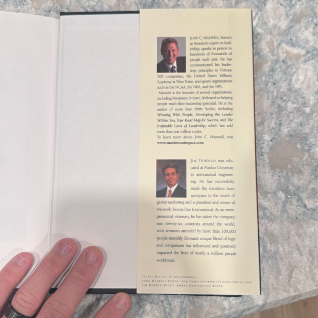 Becoming a Person of Influence