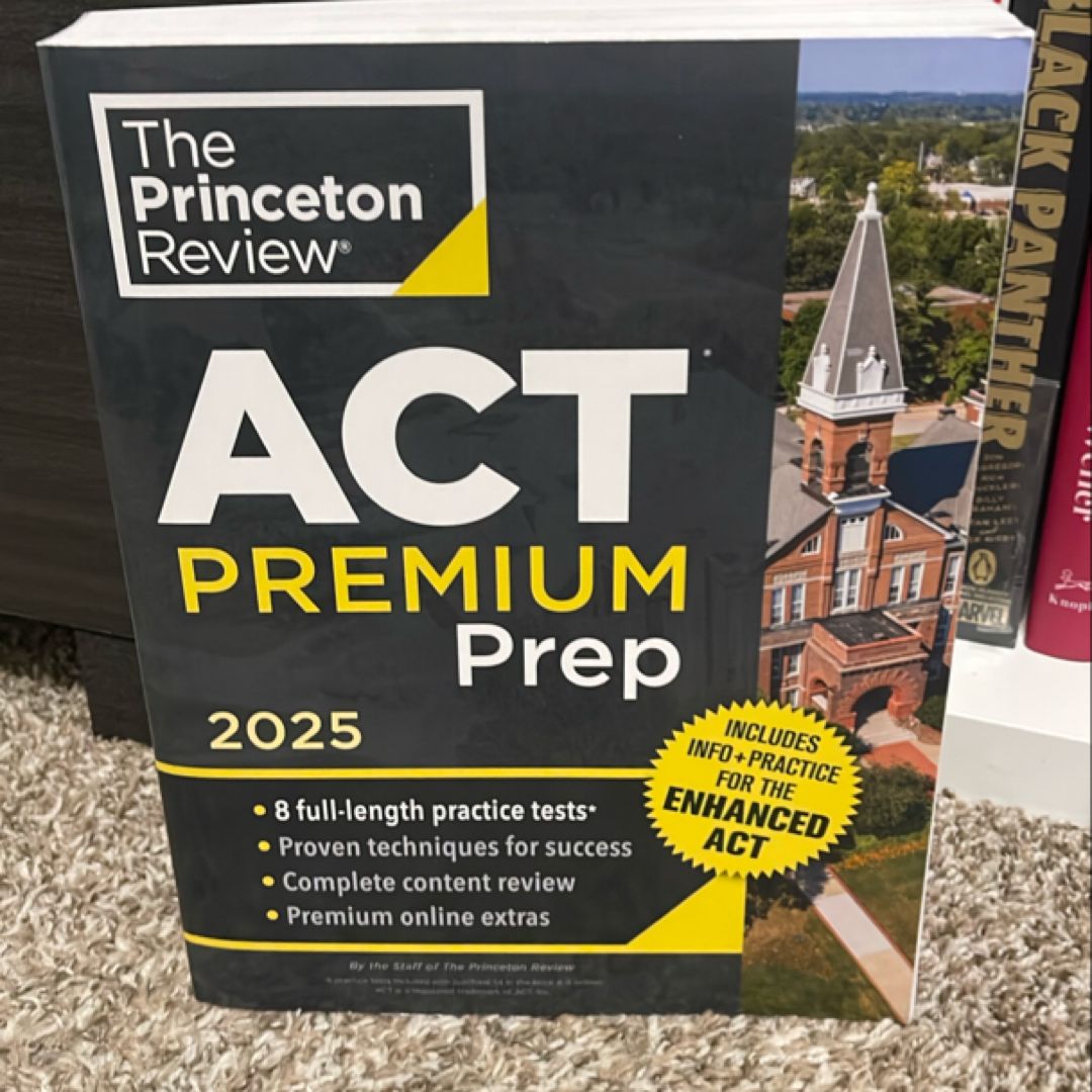 Princeton Review ACT Premium Prep 2025