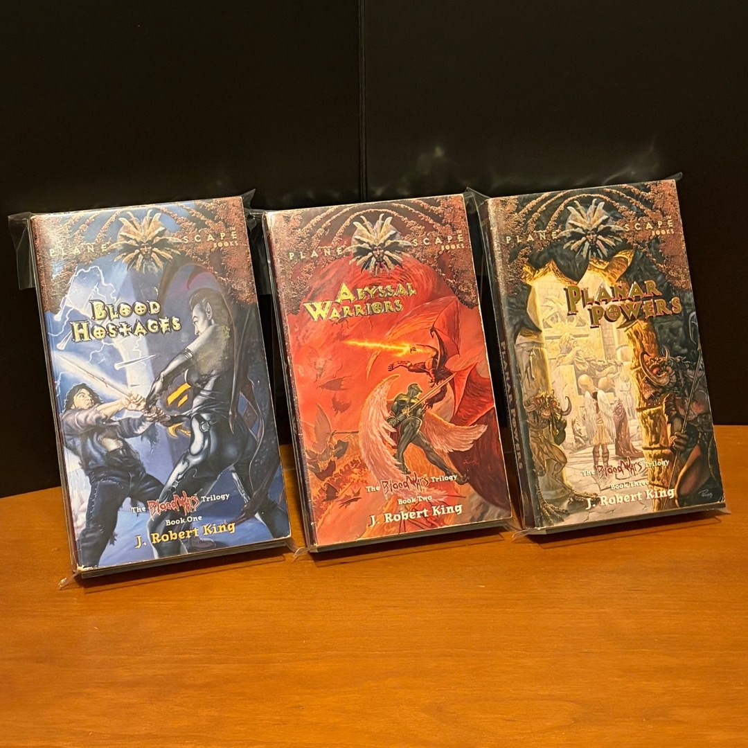 Planescape: Complete First Edition Blood Wars Trilogy: Blood Hostages, Abyssal Warriors, Planar Powers