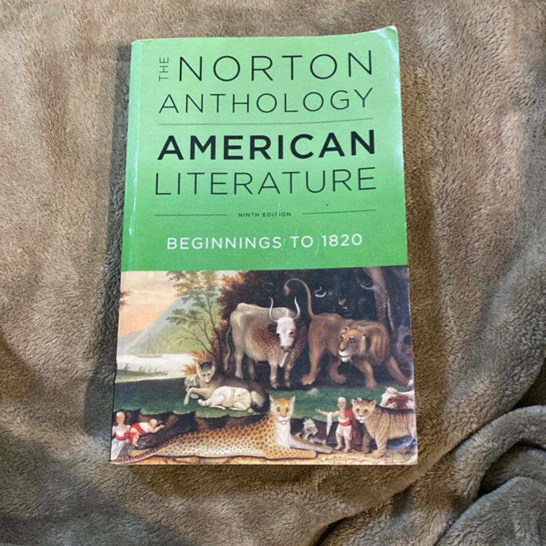 The Norton Anthology of American Literature (Ninth Edition) (Vol. A)