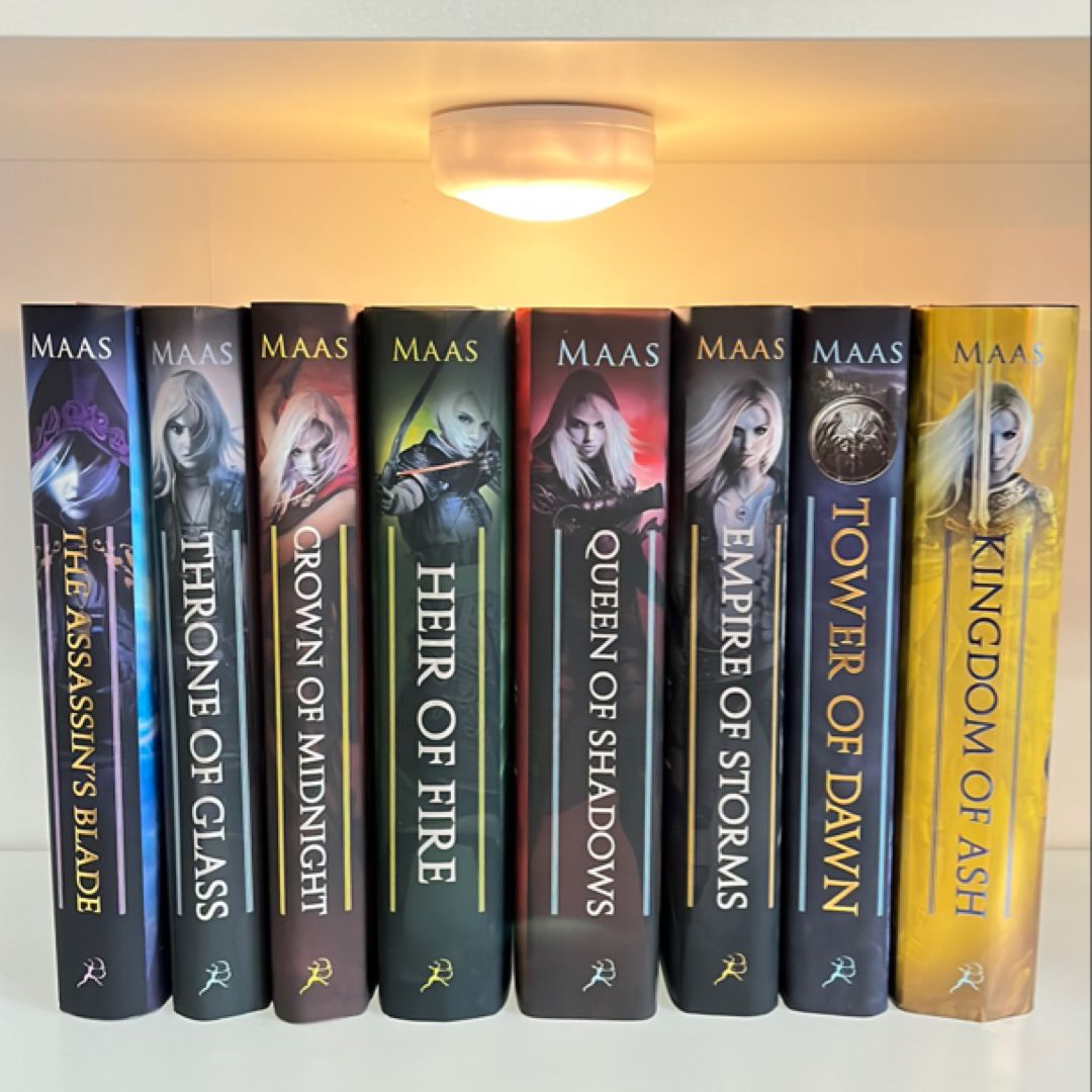 Throne of Glass full series (OOP COVERS)