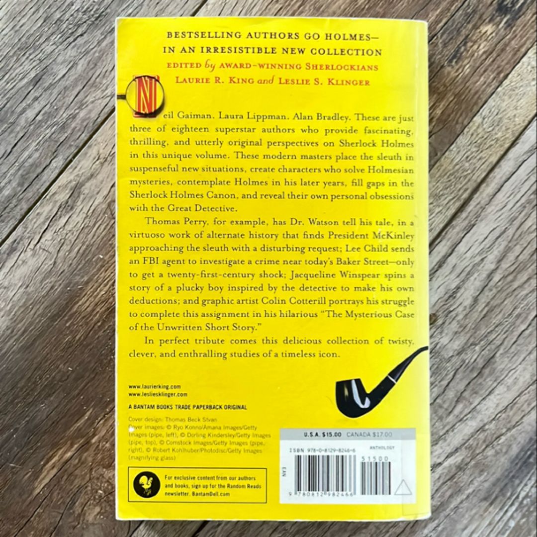 A Study in Sherlock by Alan Bradley, Lee Child, Neil Gaiman