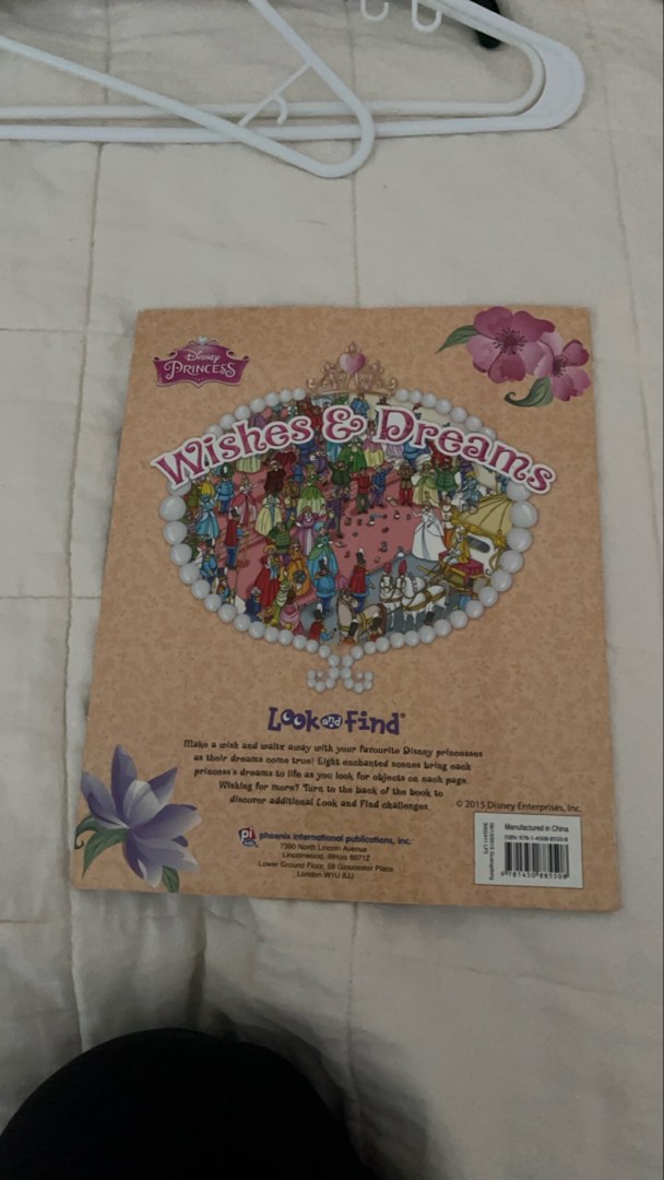 Disney Princess: Wishes and Dreams Look and Find by PI Kids