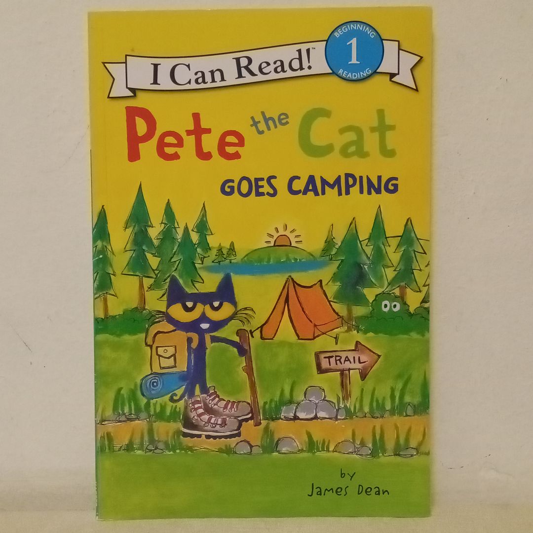 Pete the Cat Goes Camping