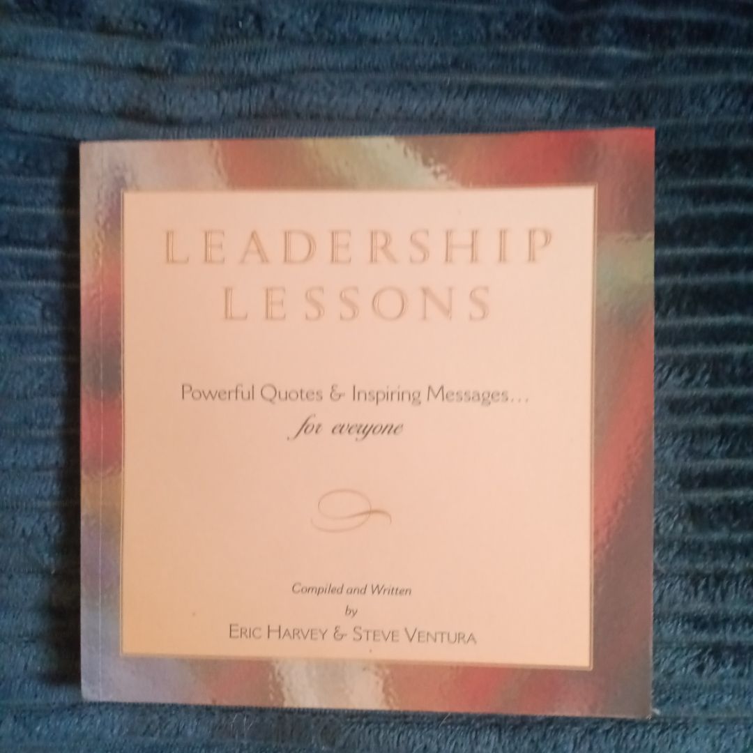 Leadership Lessons