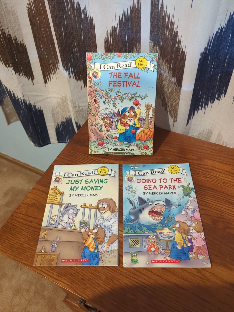 3BookBundle! I Can Read Series: Fall Festival, Just Saving Money, Going to the Park 