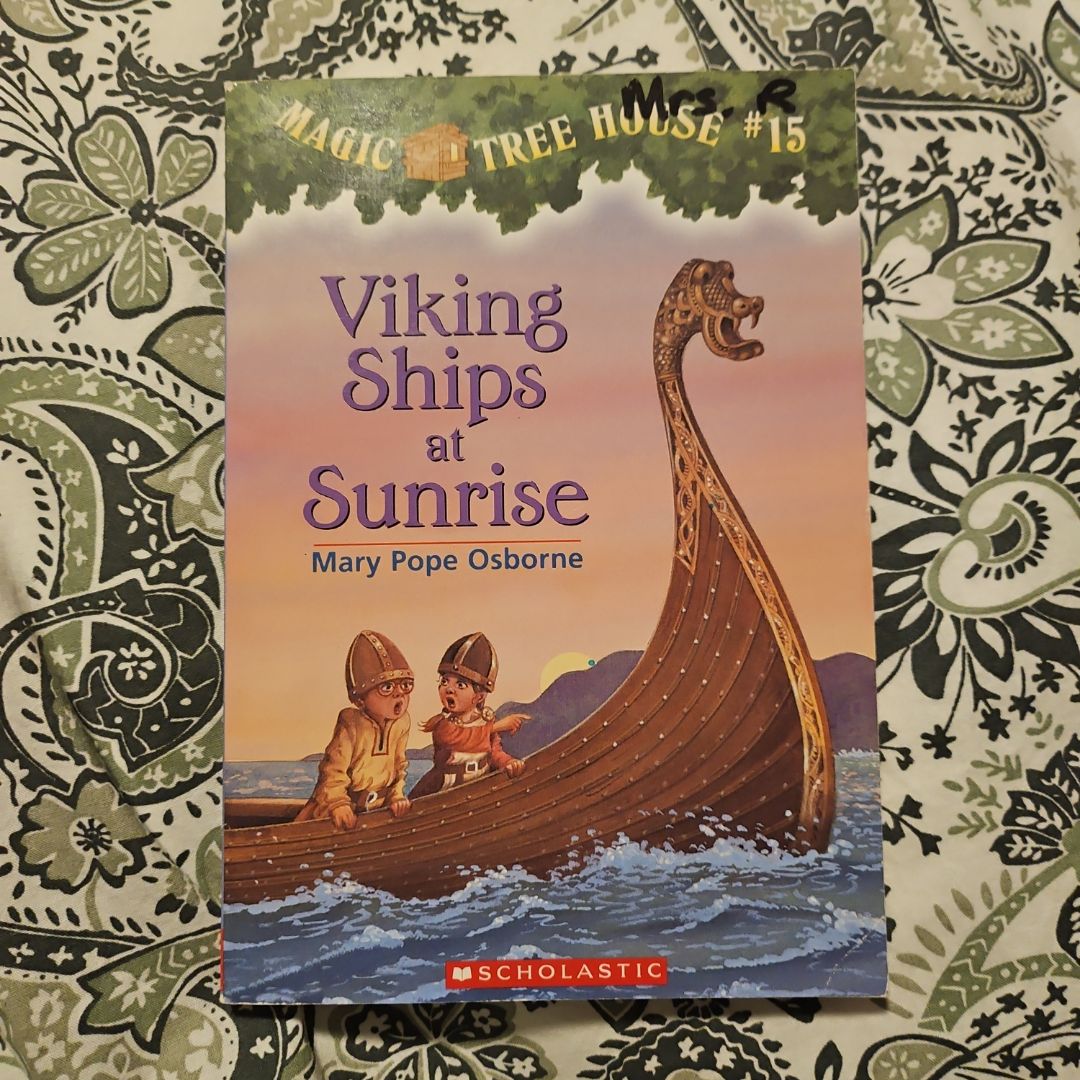 Viking Ships at Sunrise
