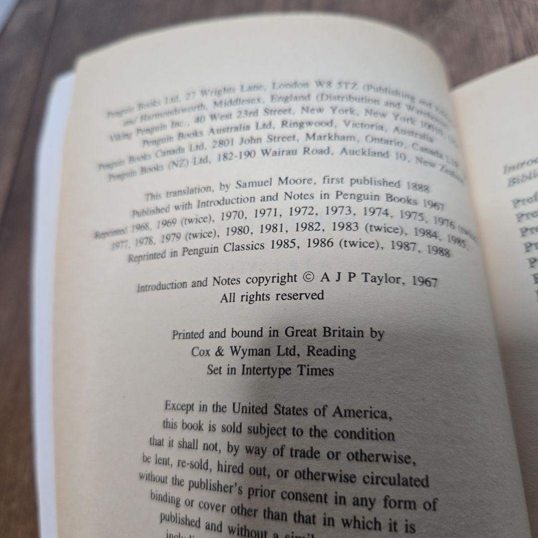 The Communist Manifesto