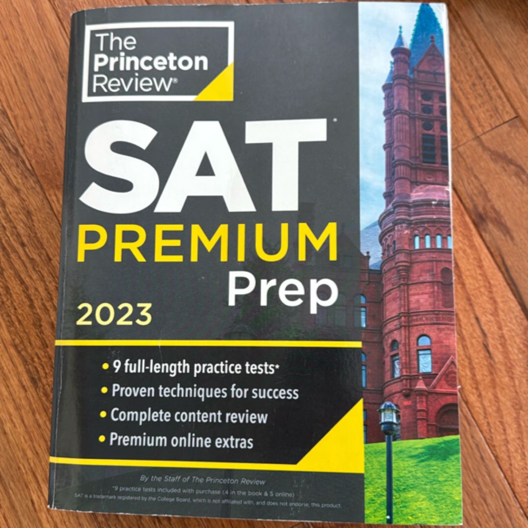 Princeton Review SAT Premium Prep 2023