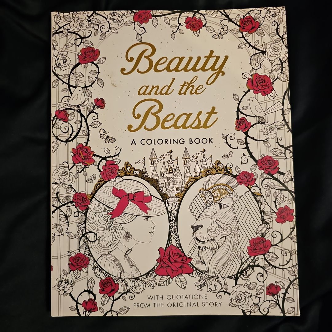 Beauty and the Beast: a Coloring Book