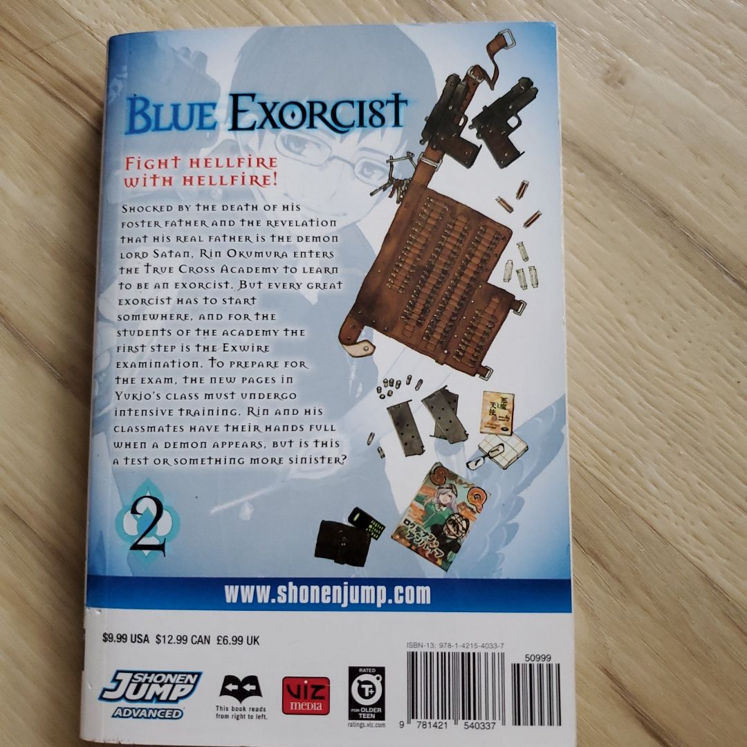Blue Exorcist, Vol. 2