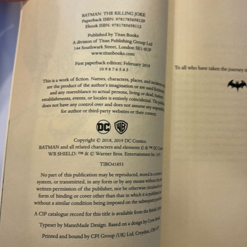 Batman, the Killing Joke