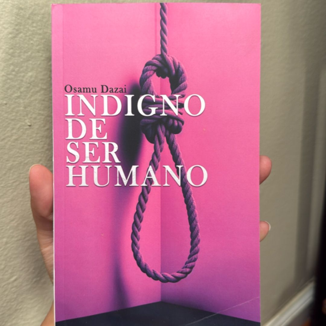 Indigno de Ser Humano Osamu Dazai
