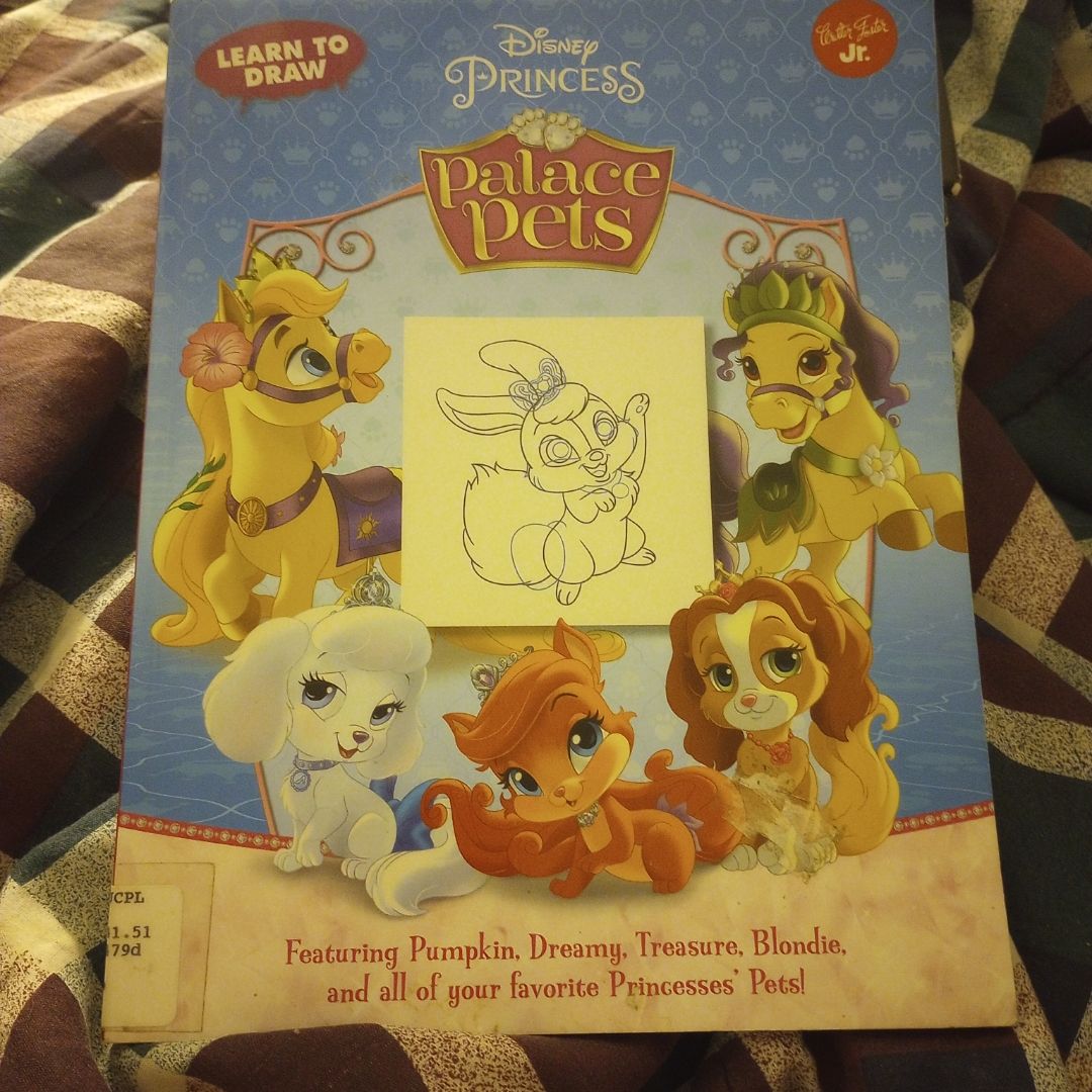 Learn to Draw Disney Princess Palace Pets