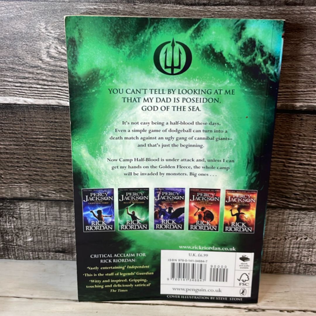 The Sea of Monsters (Percy Jackson and the Olympians, Book Two)