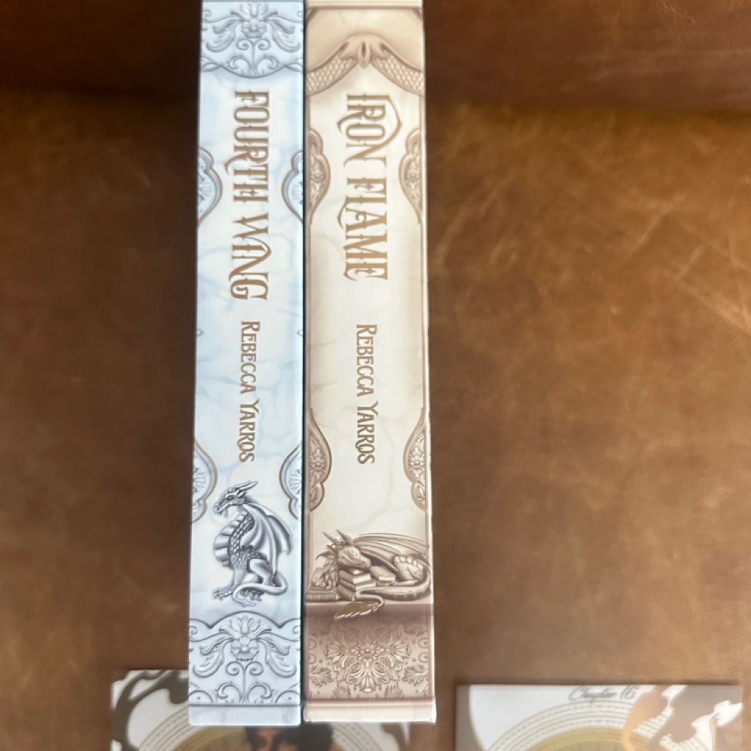 Fourth wing and iron flame bookish box special edition