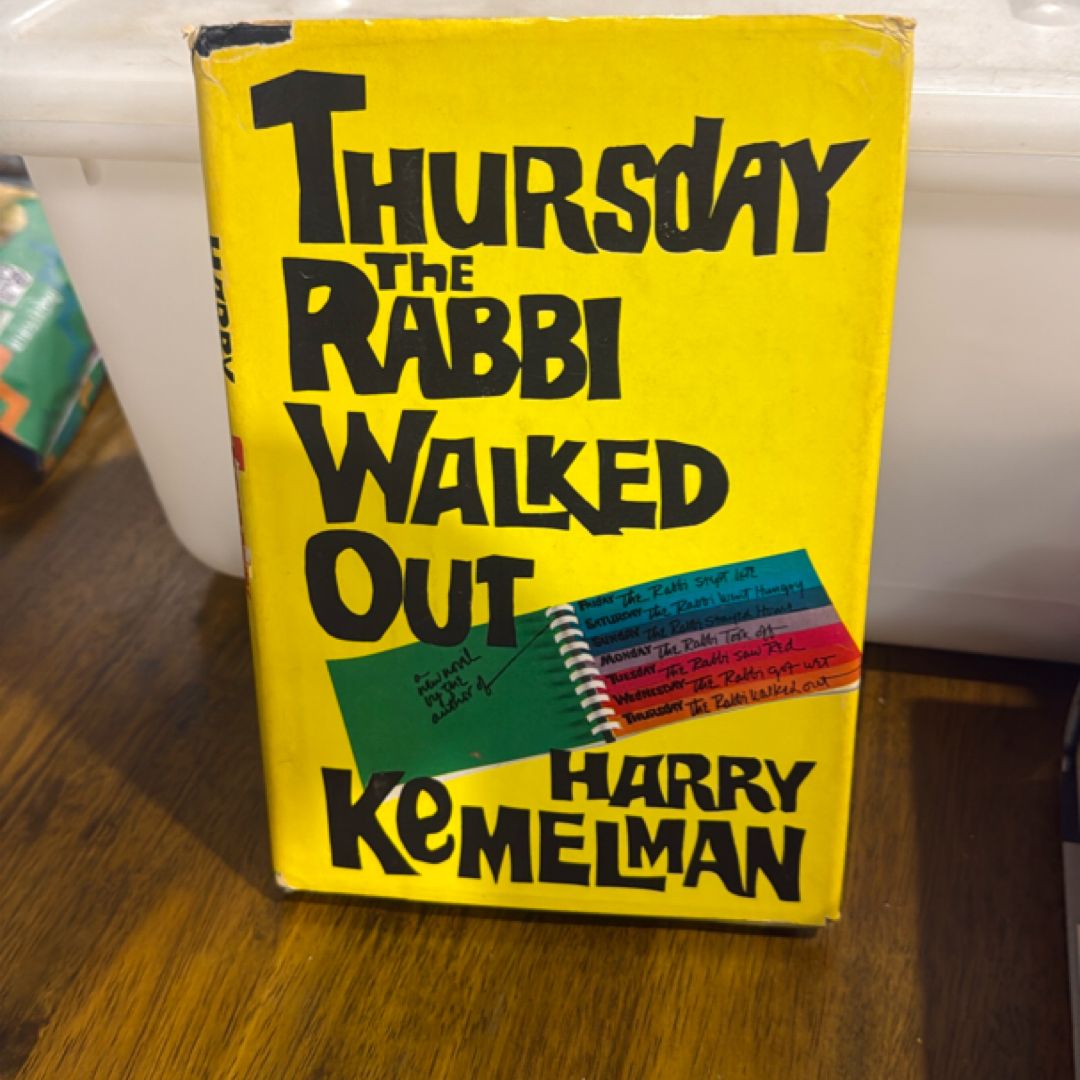 Thursday The Rabbi Walked Out 