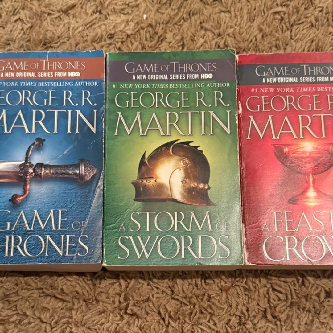 Game of Thrones, Storm of Swords, Feast of Crows PB lot