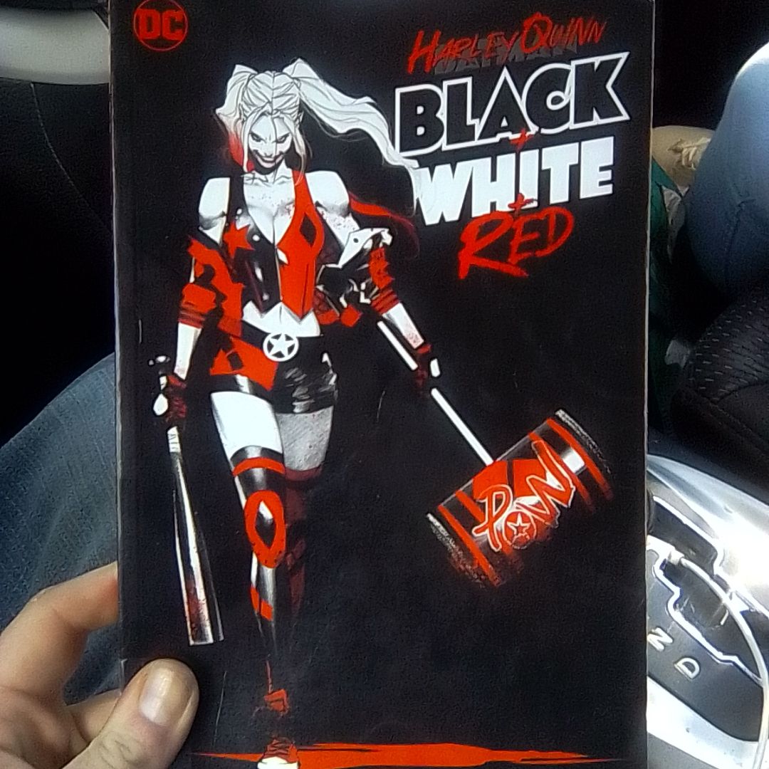 Harley Quinn Black + White + Red