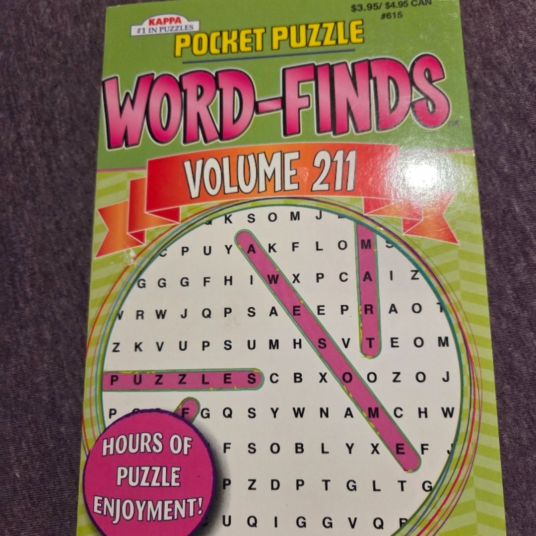 Pocket Puzzle: Word-Finds (Vol. 211)
